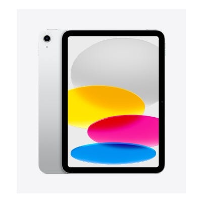 iPad 10th Gen - Silver - (256GB) - Wi-Fi + Cellular